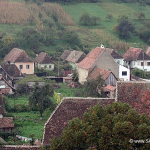 Dorf Biertan in Siebenbürgen