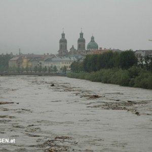 Hochwasser Innsbruck, 23.08.2005