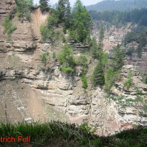 Bletterbach-Schlucht bei Aldein/Südtirol