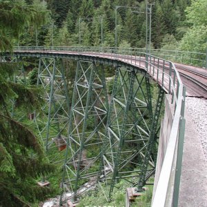 Stahlbrücke Stubaitalbahn Kreith
