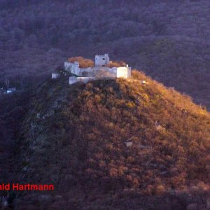 Abenddämmerung in Hainburg