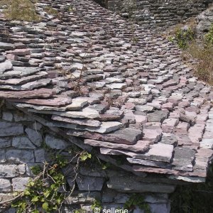 Steindach in Girokaster - Albanien