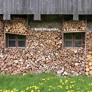 Holz vor der Hütt!