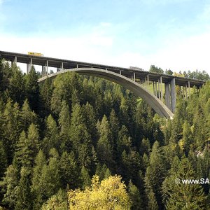 Brennerautobahn-Brücke Stafflach