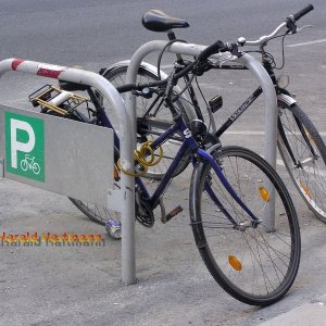 Fahrrad-Parkplatz