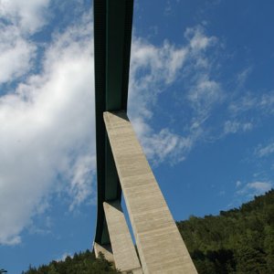 Europabrücke Pfeiler