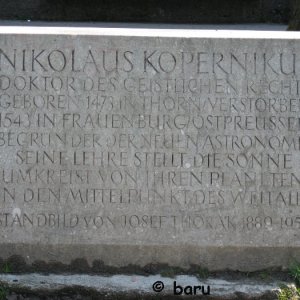 Kopernikus - Texttafel