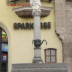 Marienbrunnen in Hall in Tirol