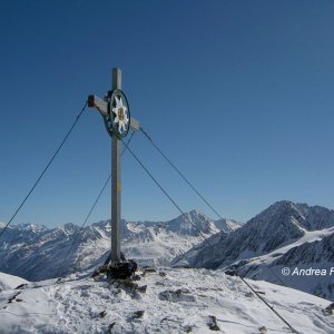 Gipfelkreuz Guslarspitze
