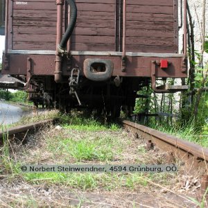 Steyrtalbahn - Schmalspurgeleise