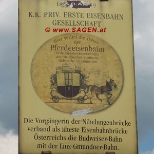 Pferdeeisenbahn - Nibelungenbrücke (Linz)