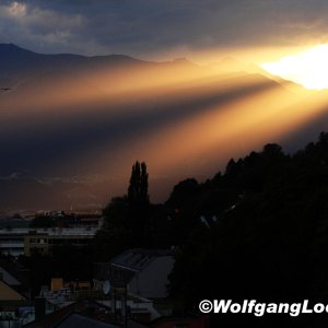Wenn der Himmel brennt ...