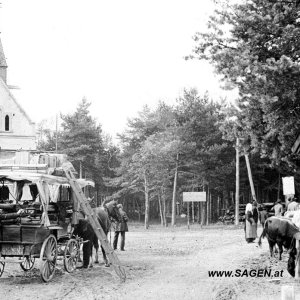 Taxi ins Ötztal um 1902
