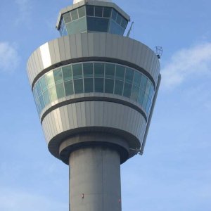 Tower Flughafen Amsterdam