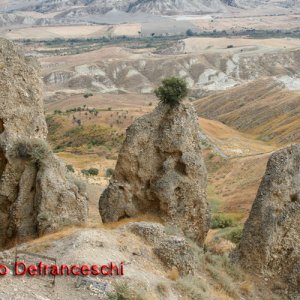 Craco (Geisterstadt in der Provinz Matera/Basilicata/Italien).