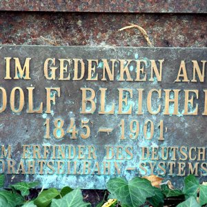 In Gedenken an Adolf Bleichert 1845 - 1901
