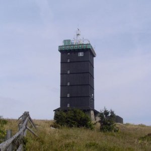 Wetterstation auf dem Brockengipfel