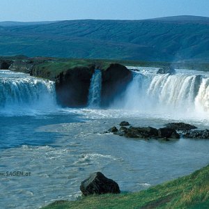 Wasserfall Goðafoss Island