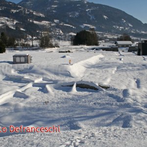 Aguntum bei Schnee