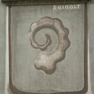Wappen der Familie Reinolt am Rathaus von Feldkirch