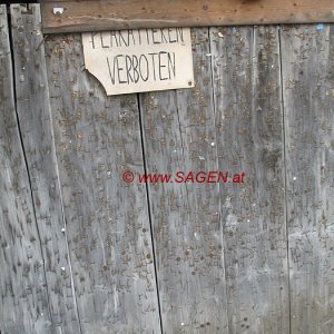 Ehemalige Plakatwand in Igls, Innsbruck