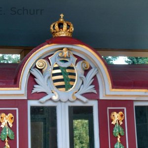 Detail der Königsgondel
