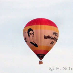Ballonfahrt über Dresden