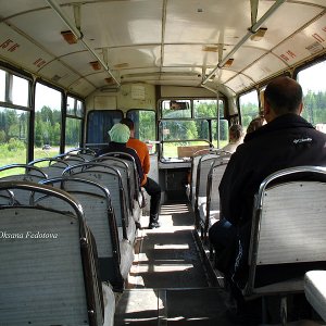 im Bus Plesezk-Mirny