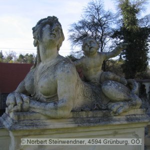 Sphinx auf Schloss Greillenstein