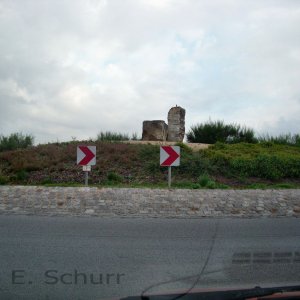 Kunst im Kreisverkehr / Elbsandstein