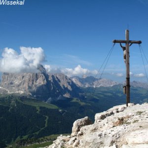 Vorgipfel des Col dala Pieres