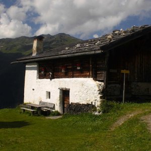 Die Stöcklalm im Navis, Bezirk Innsbruck Land