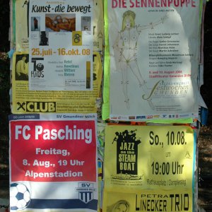Plakatwand Gmunden