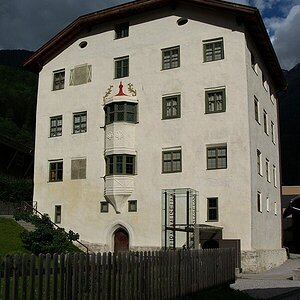 Der Turm bzw. das Turmmuseum in Ötz im Ötztal