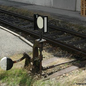Eisenbahnweiche Haag am Hausruck