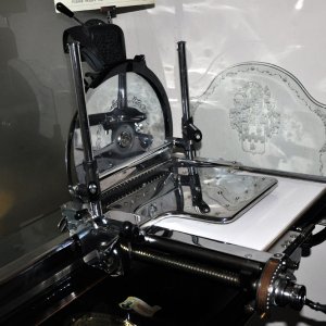 Detail-Prosciutto-Schneidemaschine