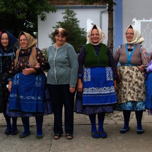 Bäuerinnen Indjija Serbien (Slowakische Minderheit)