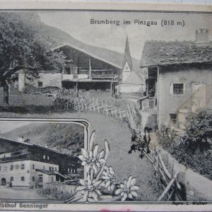 Ansichtskarte Bramberg am Wildkogel 1911