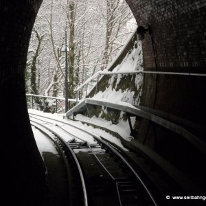 Ausfahrt Burgbergtunnel