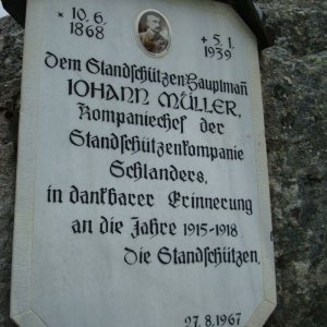 Gedenktafel