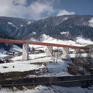 Brennerautobahn 1966
