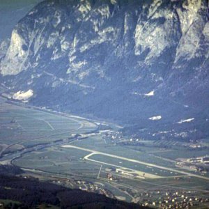 Innsbruck vom Glungezer 1969
