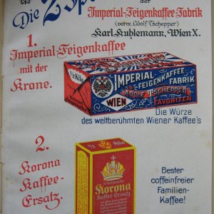 Werbung für Kaffee 1914