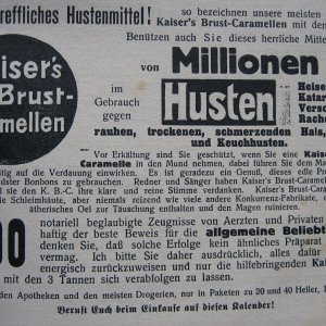 Die gibt es heute noch!
