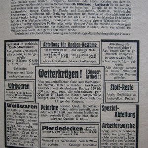 Versandhaus-Katalog im Kleinen..