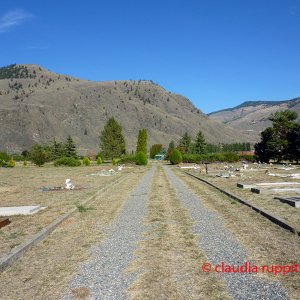 Friedhof im Similkameen Valley, Kanada