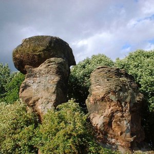 Der sagenumobene Lange Stein bei Bärweiler