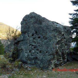 Schalenstein im Similkameen Valley, Kanada
