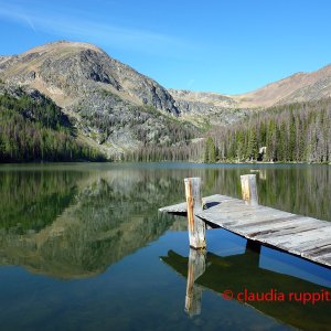 Quiniscoe Lake im Cathedral Provincial Park, Kanada