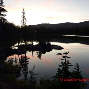 Quiniscoe Lake im Cathedral Provincial Park, Kanada